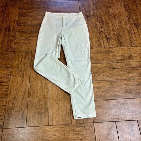 J. Crew Mint Green Vintage Straight Pants Size 27T - Picture 12 of 13
